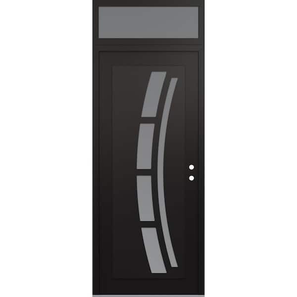 Reviews for Tessari Doors C16 36 in. x 96 in. Black P Left-Hand/Inswing ...