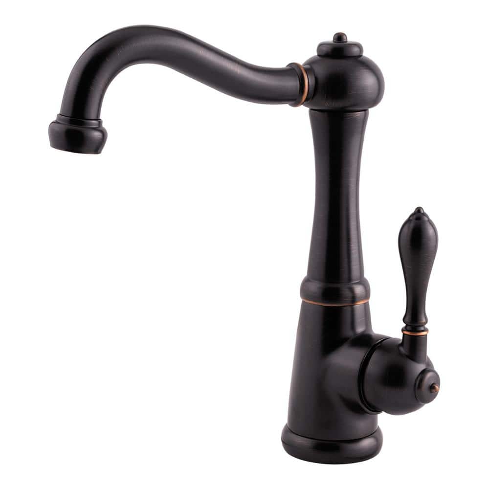 Marielle 3-Hole Single-Handle High-Arc Prep Kitchen Bar Faucet in Tuscan Bronze price history on PriceWatchPro