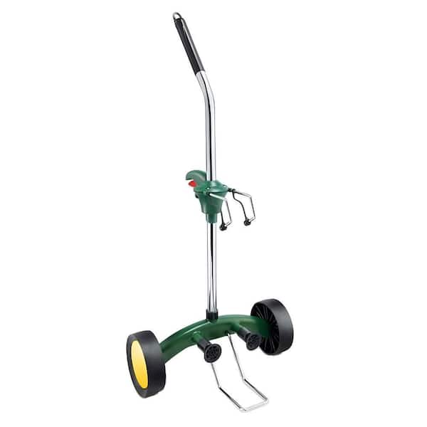 Adjustable Metal Handle Garden Pot Mover with Flat Free Wheels, Potted Plant Dolly for Potted, Flower and Trees