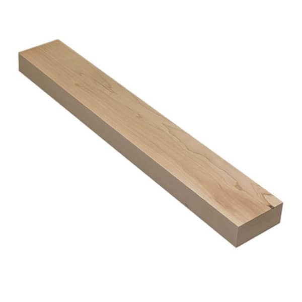 Swaner Hardwood 2 in. x 4 in. x 6 ft. Maple S4S Board