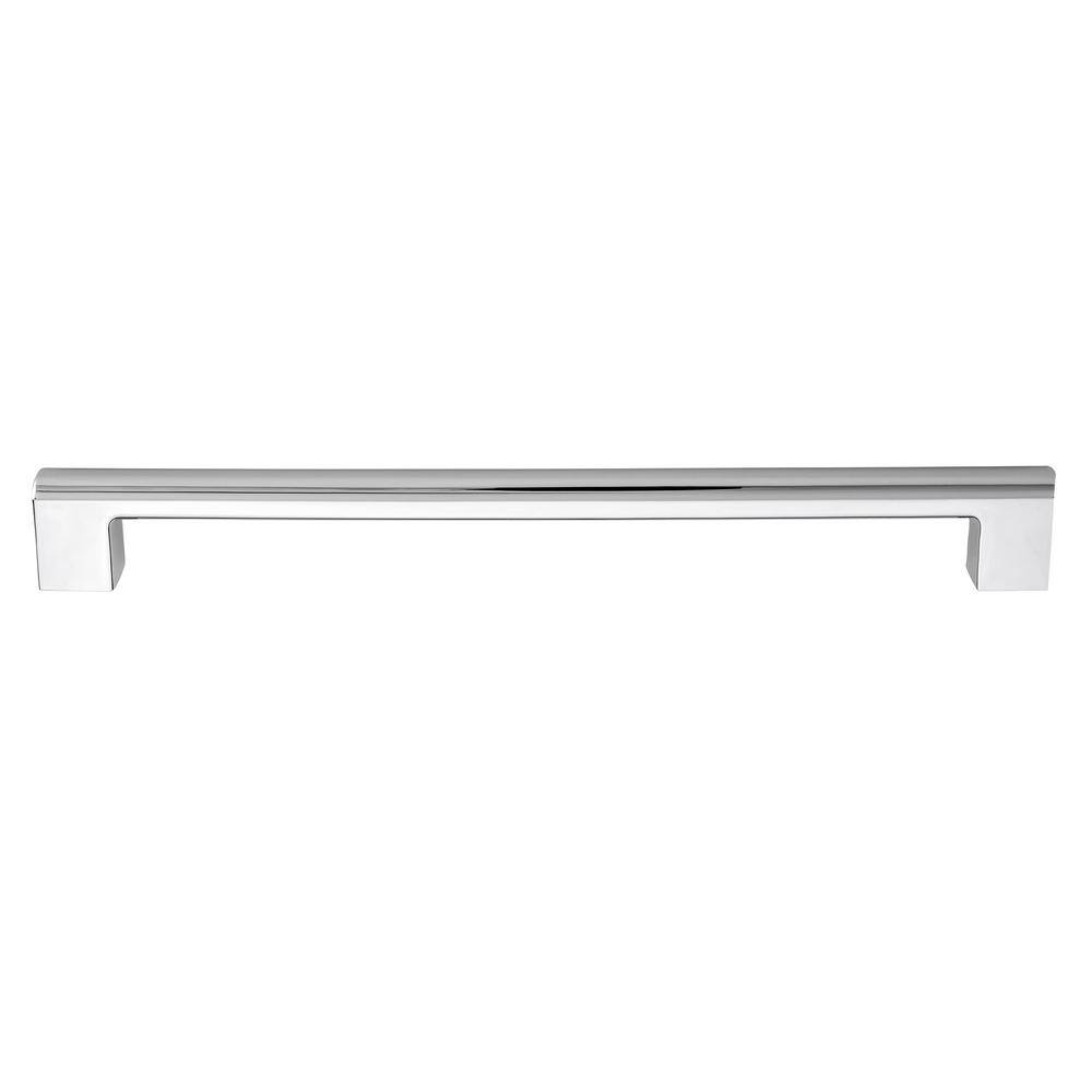 Vail 8-Inch Chrome Cylindrical Bar Pull with Mounting Hardware