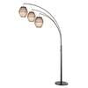 Adesso Maui 82 in. Antique Bronze Arc Floor Lamp 4026-26