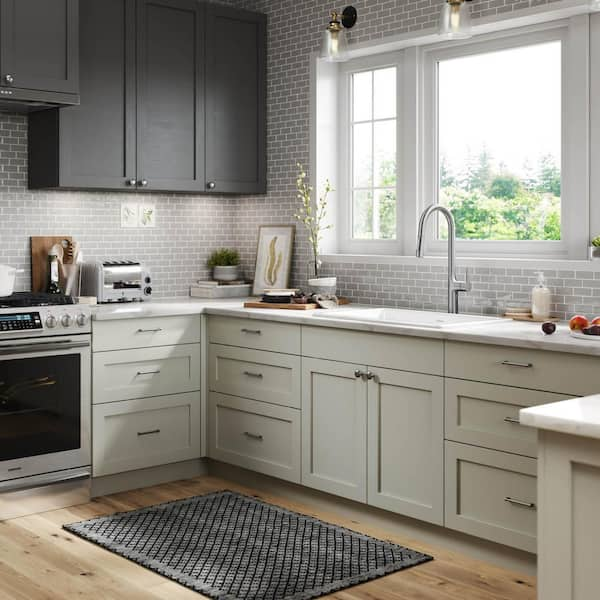 Shop Diamond NOW Wintucket Gray Kitchen Cabinet Collection at