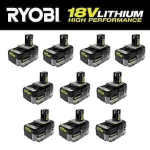 ONE+ 18V Lithium-Ion HIGH PERFORMANCE 4.0 Ah Battery (10-Pack)