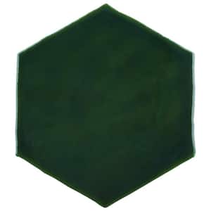 Viva Hex Antic Verde 5-7/8 in. x 6-3/4 in. Ceramic Wall Tile (9.24 sq. ft./Case)