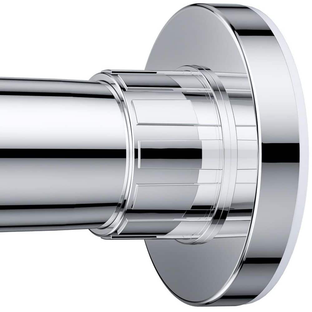 26 in. to 76 in. Stainless Steel Adjustable Tension Shower Curtain Rod in Silver, No Drill, Non Slip, Anti Rust price history on PriceWatchPro