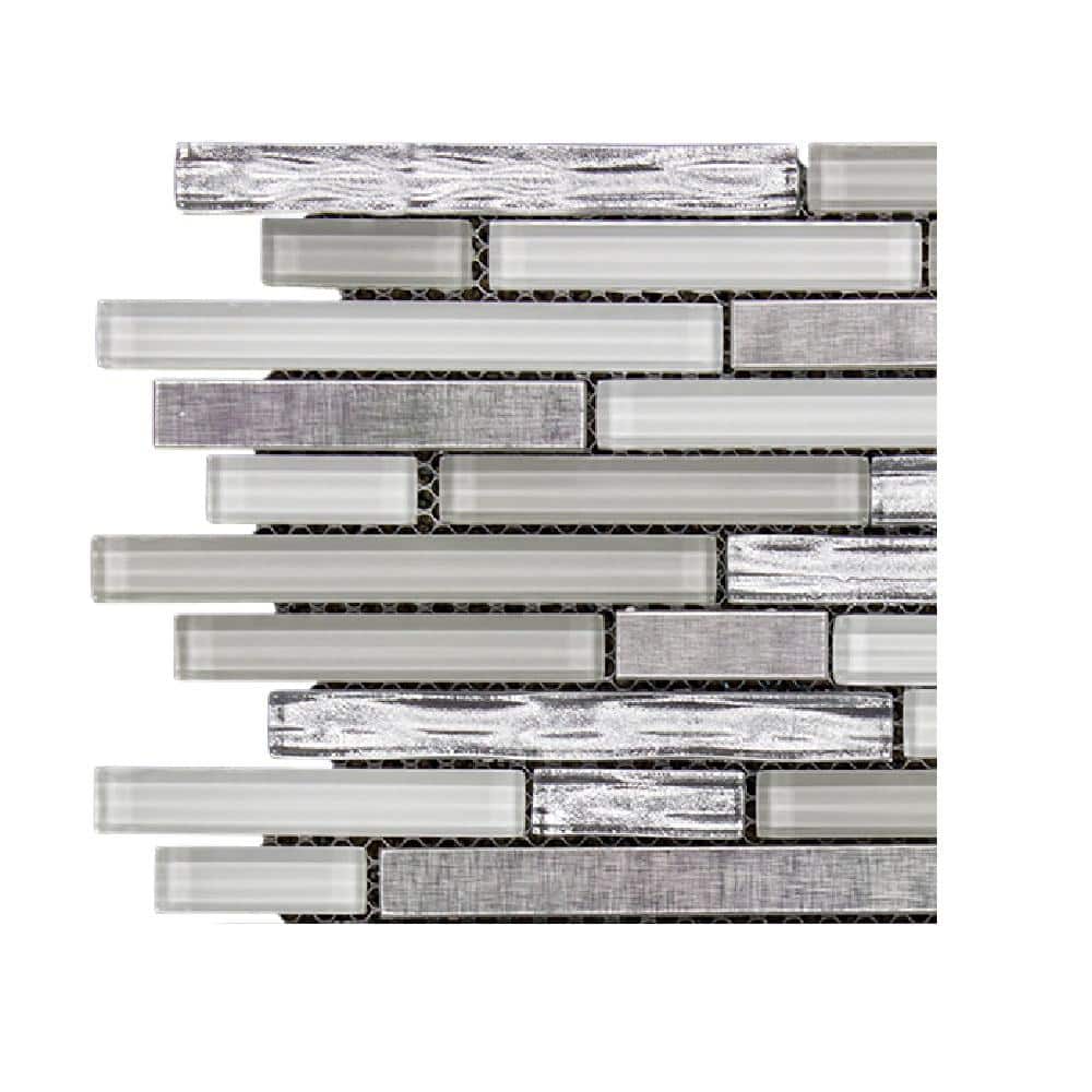 Jeffrey Court Take Home Tile Sample - Fresh Taffy Blue/Gray