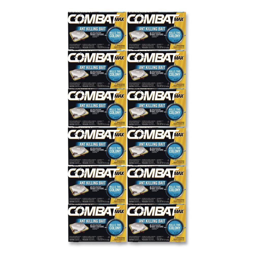 COMBAT Source Kill Maximum Ant Killing Bait, 0.21 oz. Each, (6