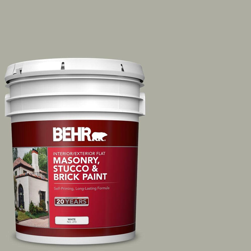 5 gal. #790D-4 Granite Boulder Flat Interior/Exterior Masonry, Stucco and B