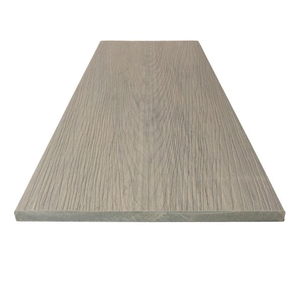 Deckorators - Venture 1 in. x 12 in. x 12 ft. Saltwater Gray Composite Decking Fascia Board