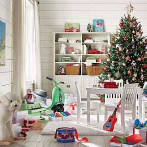 5-Piece White Children's Table and Chair Set