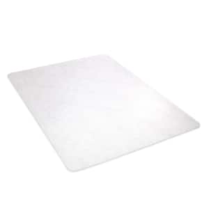 Hard Floor Clear 46 in. x 60 in. Vinyl EconoMat without Lip Chair Mat