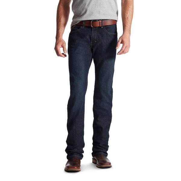 kollision menneskelige ressourcer Derfor Ariat Men's Size 32 in. x 28 in. Blackstone Rebar M5 Stackable Straight Leg  Jean 10016223 - The Home Depot