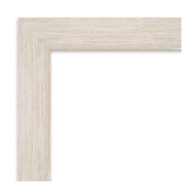 Amanti Art Hardwood Whitewash Wood Picture Frame Opening Size 24x36 in.  A38868298448 - The Home Depot