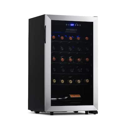 19 in. 33-bottle Freestanding Compressor Wine Fridge