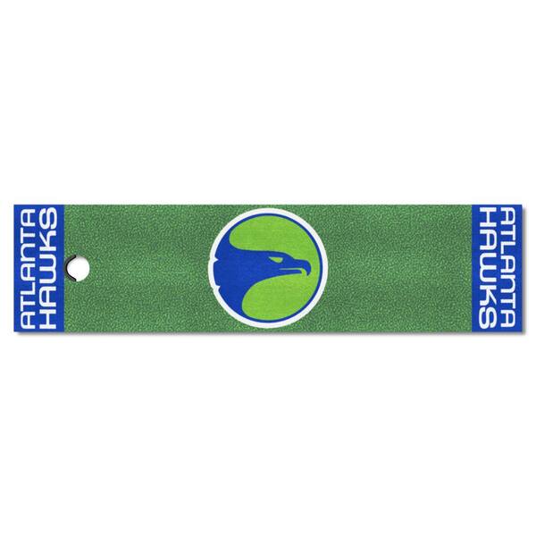 Philadelphia Eagles Vintage Golf Putting Green Mat