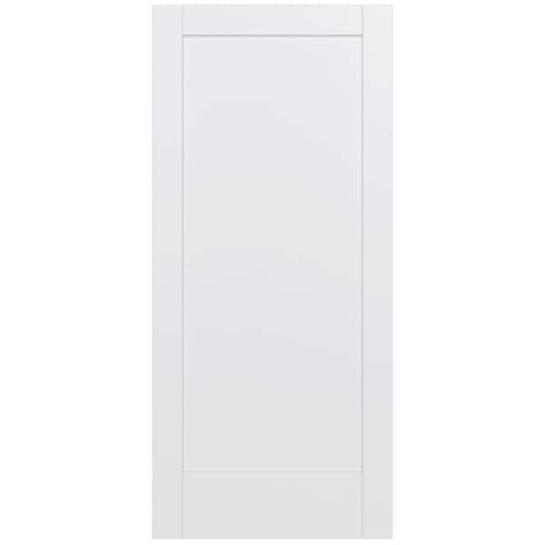 JELD-WEN 36 in. x 80 in. MODA Primed PMP1011 Solid Core Wood Interior Door Slab