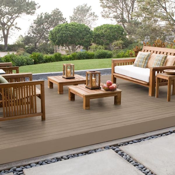 BEHR Premium Advanced DeckOver #SC-153 Taupe Textured Solid