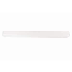 Cloud 48 in. 1 Light White Integrated LED Linear Puff Semi-Flush Mount