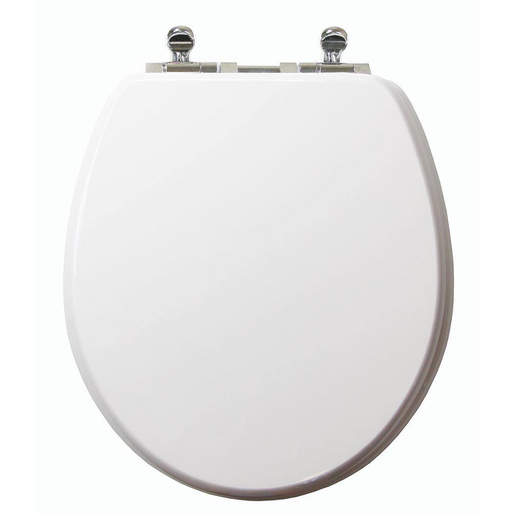 TinyHiney White Round Slow Close Toilet Training Seat