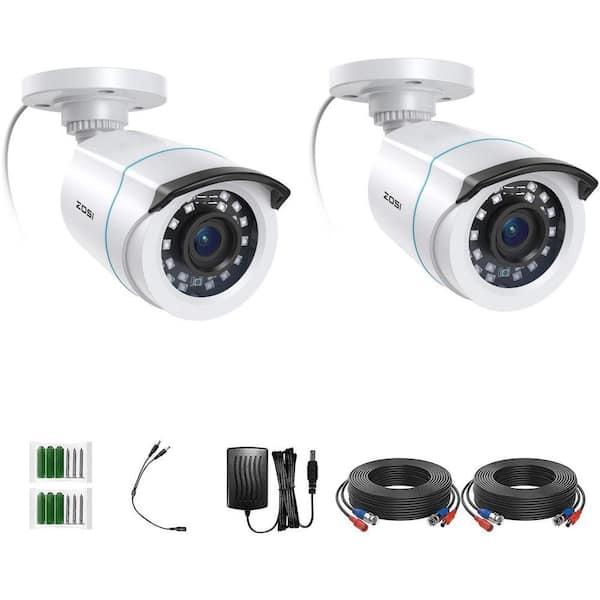 ZOSI 1080P Full HD Outdoor Plug-in Home Security Camera Only