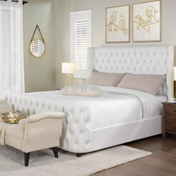 Tufted Headboard And Footboard King / Ashley Signature Design Brynhurst