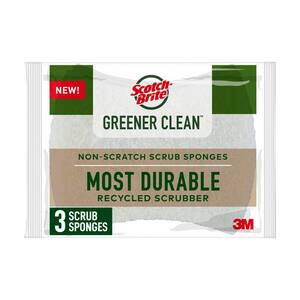 Greener Clean Non-Scratch Scrub Sponge (3-Pack)