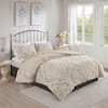 Madison Park Aeriela 3-Piece Taupe King/Cal King Tufted Cotton Chenille ...