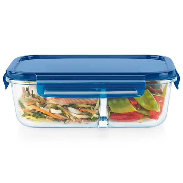  Pyrex 3-Cup Rectangle Food Storage (Pack of 4 Containers): Home  & Kitchen