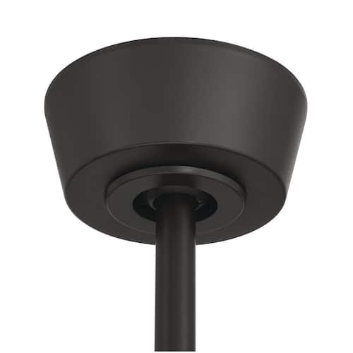 Amigo 52 in. Indoor/Outdoor Flat Black Finish Propeller Ceiling Fan with Wall Control Included for Livingroom or Patio Ceiling Fans Without Lights