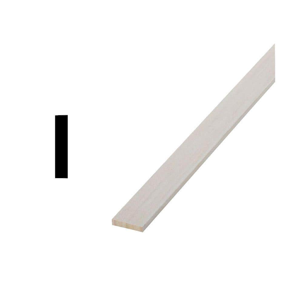 Woodgrain Millwork 266 1/4 in. x 1−1/2 in. Primed Wood Lattice Moulding