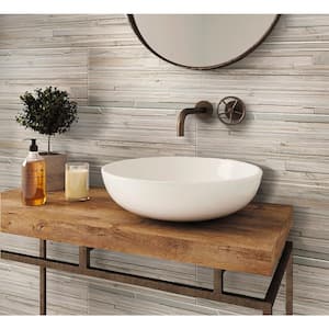 Harlan 11.8 in. x 47.2 in. Beige Porcelain Matte Wall and Floor Tile (15.47 sq. ft./case) 4-Pack