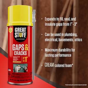 12 oz. Gaps and Cracks Insulating Spray Foam Sealant