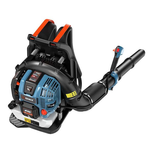 Senix 4QL 49cc 4-Cycle 200 MPH 600 CFM Gas Backpack Leaf Blower