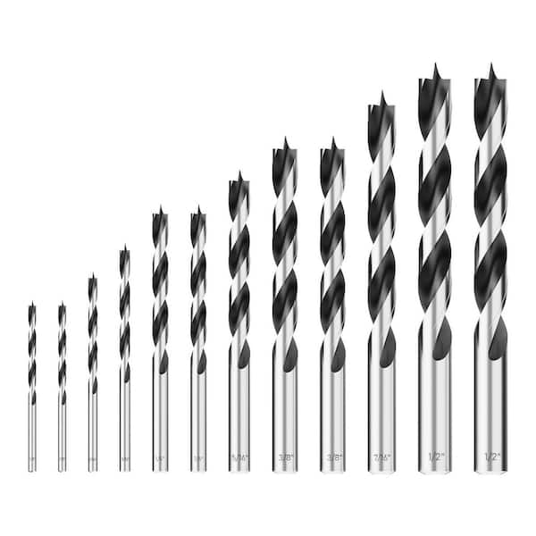 MYWISH Steel Brad Pilot Point Set (12-Piece)