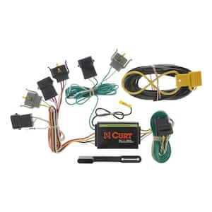 Custom Vehicle-Trailer Wiring Harness, 4-Flat, Battery Connection Required, Select Explorer, Mountaineer, T-Connector