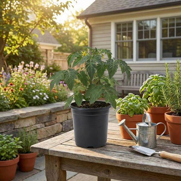 Burpee Tomato Better Boy Plant #4 1009097694 - The Home Depot