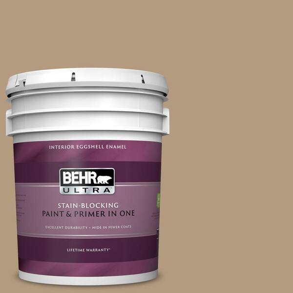 BEHR ULTRA 5 gal. #UL170-3 Mission Hills Eggshell Enamel Interior Paint and Primer in One