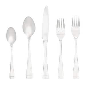 Pearl 20-Piece Matte 18/0 Stainless Steel Flatware Set (Service for 4)