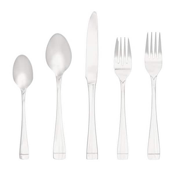 Unbranded Pearl 20-Piece Mirror 18/0 Stainless Steel Flatware Set (Service for 4)