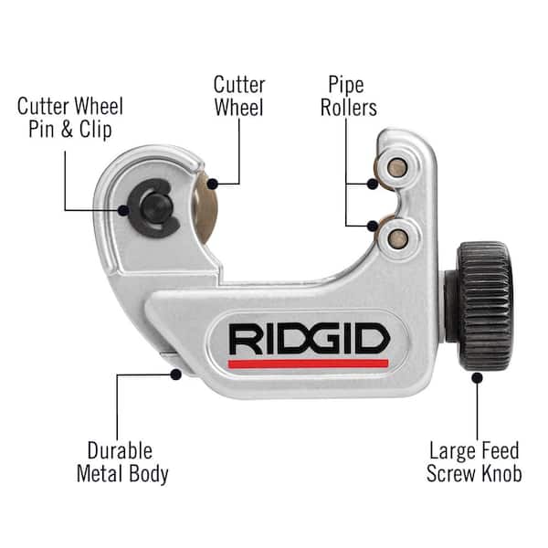3/16-inch to 15/16-inch RIDGID 32985 Model 104 Close Quarters Tubing Cutter 