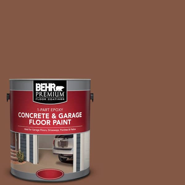 BEHR Premium 1 gal. #PFC-20 Coronado 1-Part Epoxy Satin Interior/Exterior Concrete and Garage Floor Paint