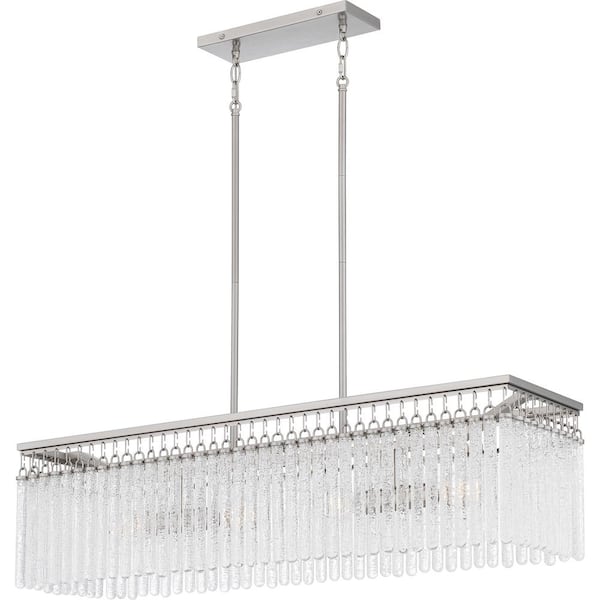 Quoizel Camilla 4-Light Brushed Nickel Chandelier