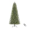 Home Accents Holiday 7.5 ft. Pre-Lit LED Jackson Noble Fir Slim ...