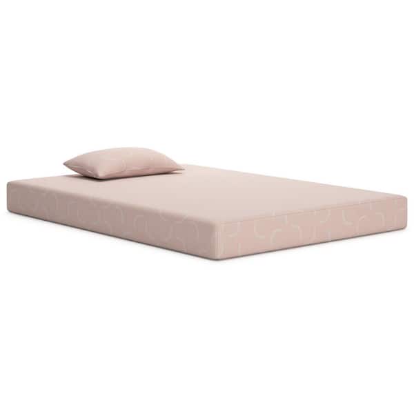iKidz Coral Full Firm Memory Foam 7 in. Mattress