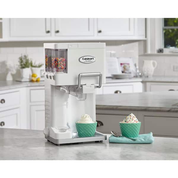 Cuisinart Mix-It-In 1.5 Qt. White Soft Serve Ice Cream Maker ICE