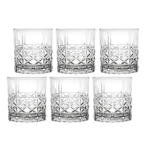11 oz. Textured Double Old Fashion Glass (Set of 6)