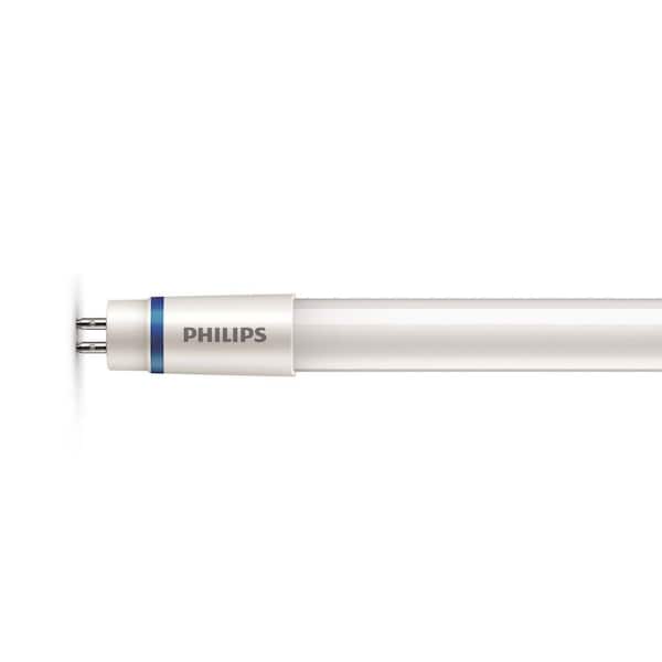 Philips 28W Equivalent 46 in. High Efficiency Linear T5 Type A InstantFit Cool White LED Tube Light (10-Pack) 542423 - The Home Depot