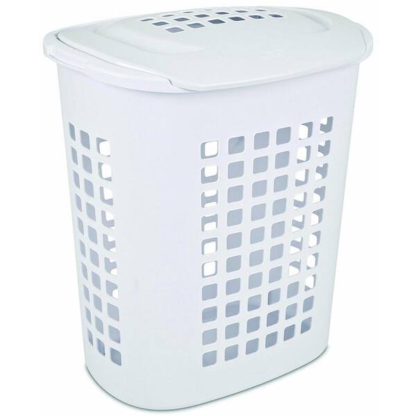 laundry basket plastic tall