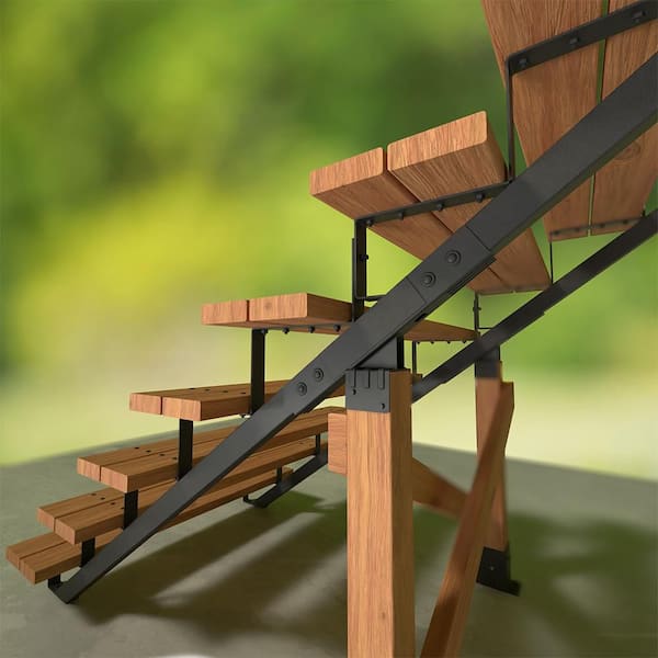 Steel - Outdoor Stair Risers & Treads - The Home Depot